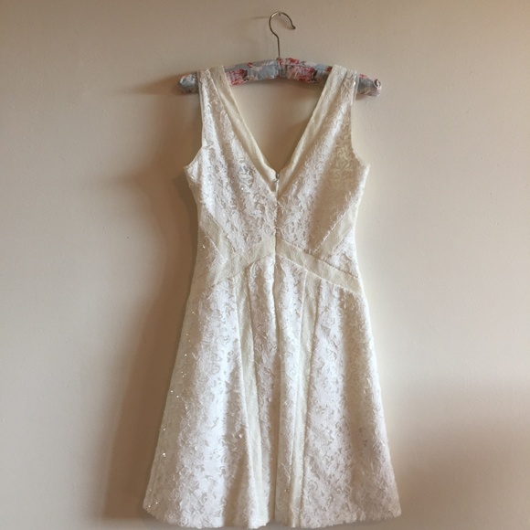 BCBG MaxAzria | Lace and Sequin Dress | Size 0 - Picture 3 of 5